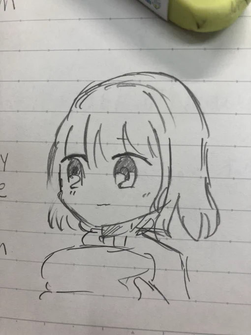 今日の落書き
イタリアちゃんのデザイン考え中 