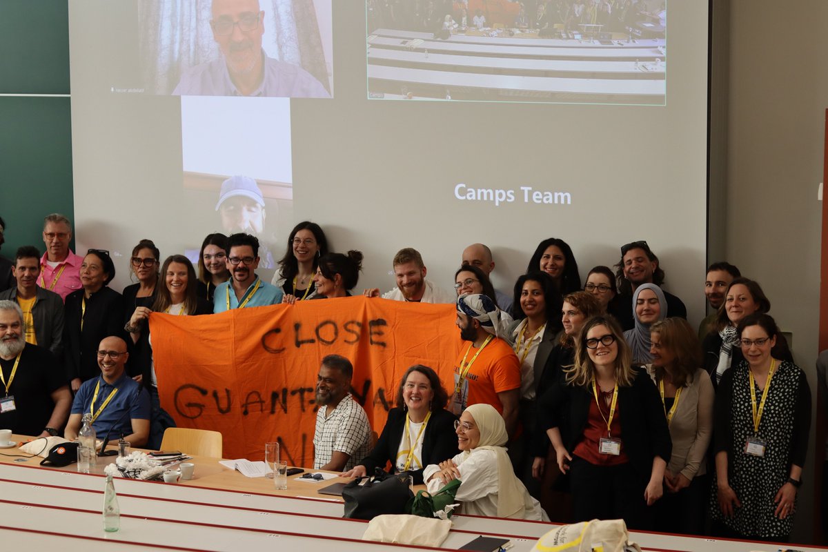 Camps_2024's tweet image. Yesterday we concluded the #CampsConference2024. We would like to thank all participants, student helpers and sponsors! It was truly an unforgettable conference ✨

Your C.IAS Team
#closeguantanamo #CAMPS24