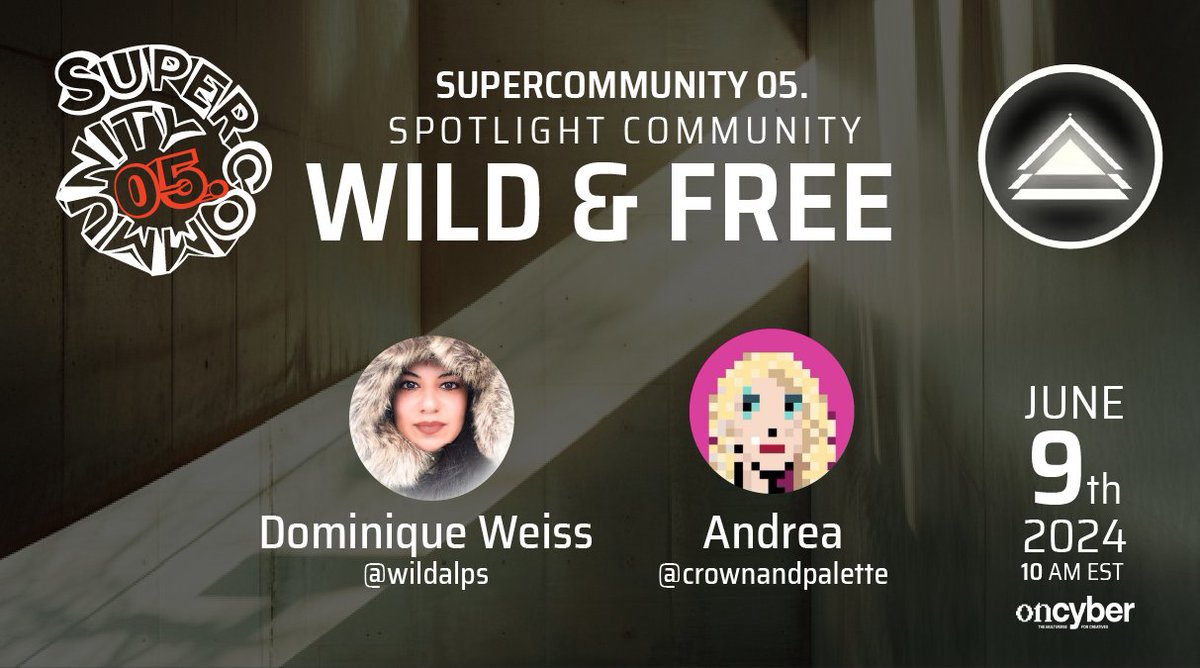 LinkedByArt's tweet photo. Spotlighting #WildFree Artist community.
@wildalps @crownandpalette
Learn about the opportunities this community gives for NFT artists. https://t.co/UGQUPHRuQ4