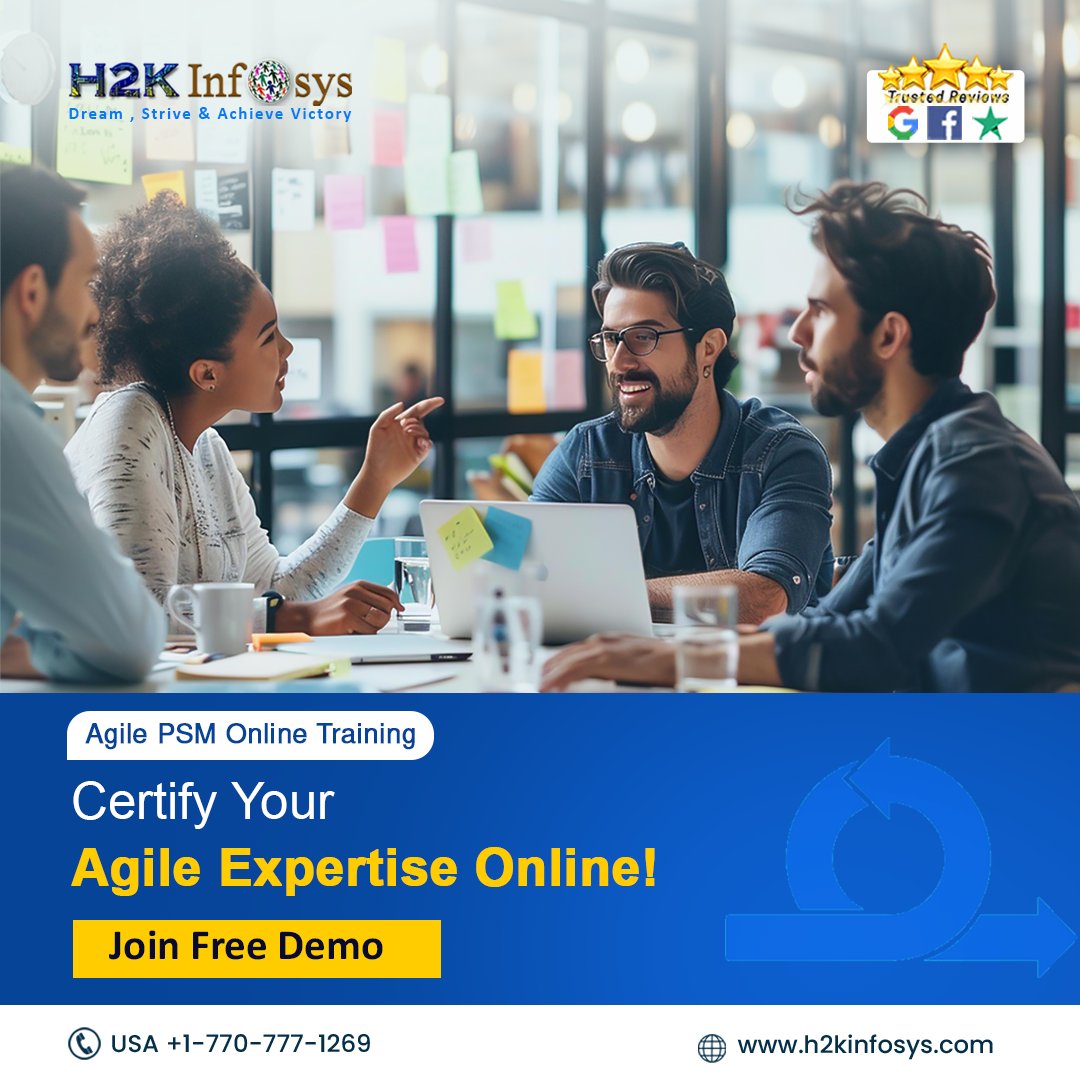 h2kinfosys's tweet image. Validate your Agile skills with our online certification. Covering Agile principles, methodologies, and tools, you&apos;ll be ready for Agile projects. Get certified and impress employers globally!
Enroll Here: bit.ly/3lxpch1
#agileandscrumcourse #agilescrumfoundationcourse