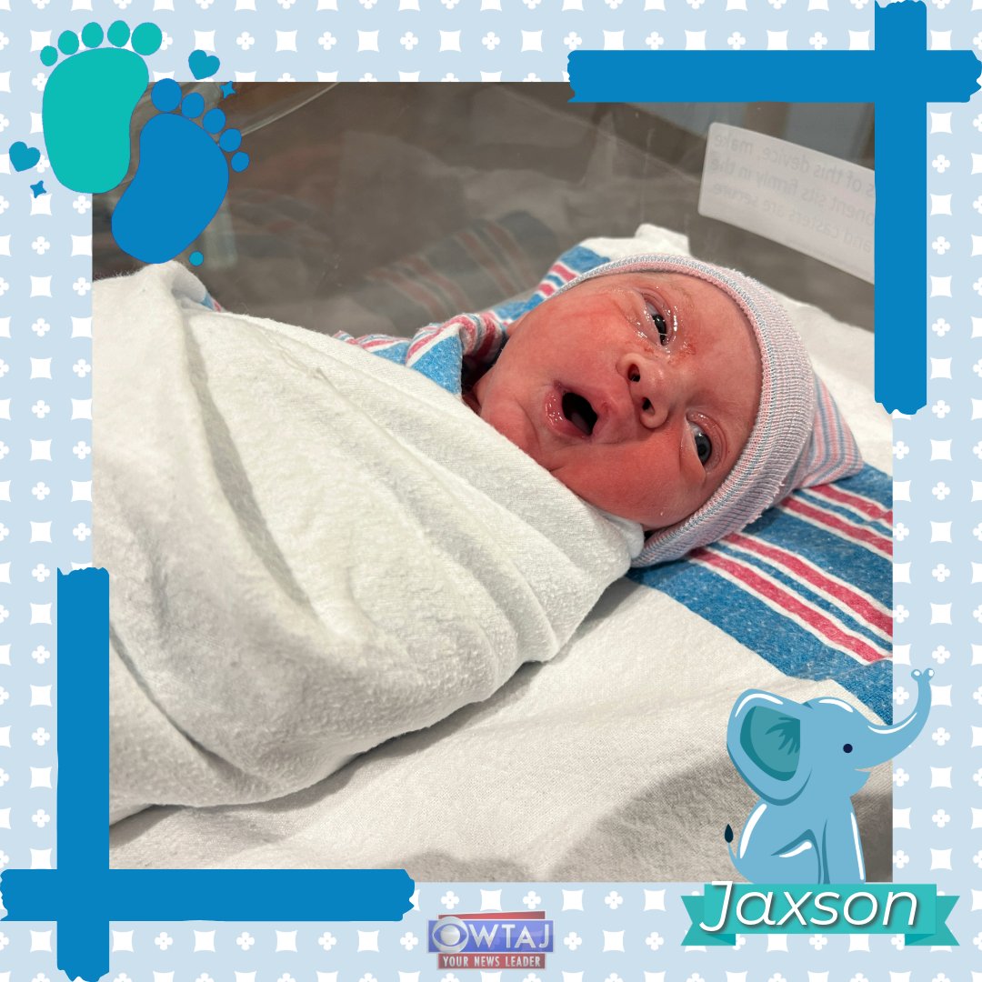 The WTAJ family just got a 𝘭𝘪𝘵𝘵𝘭𝘦 bigger. Congratulations <a href="/TristanK_TV/">Tristan Klinefelter</a> and Mackenzie, and welcome to the world Jaxson!

wtaj.com
