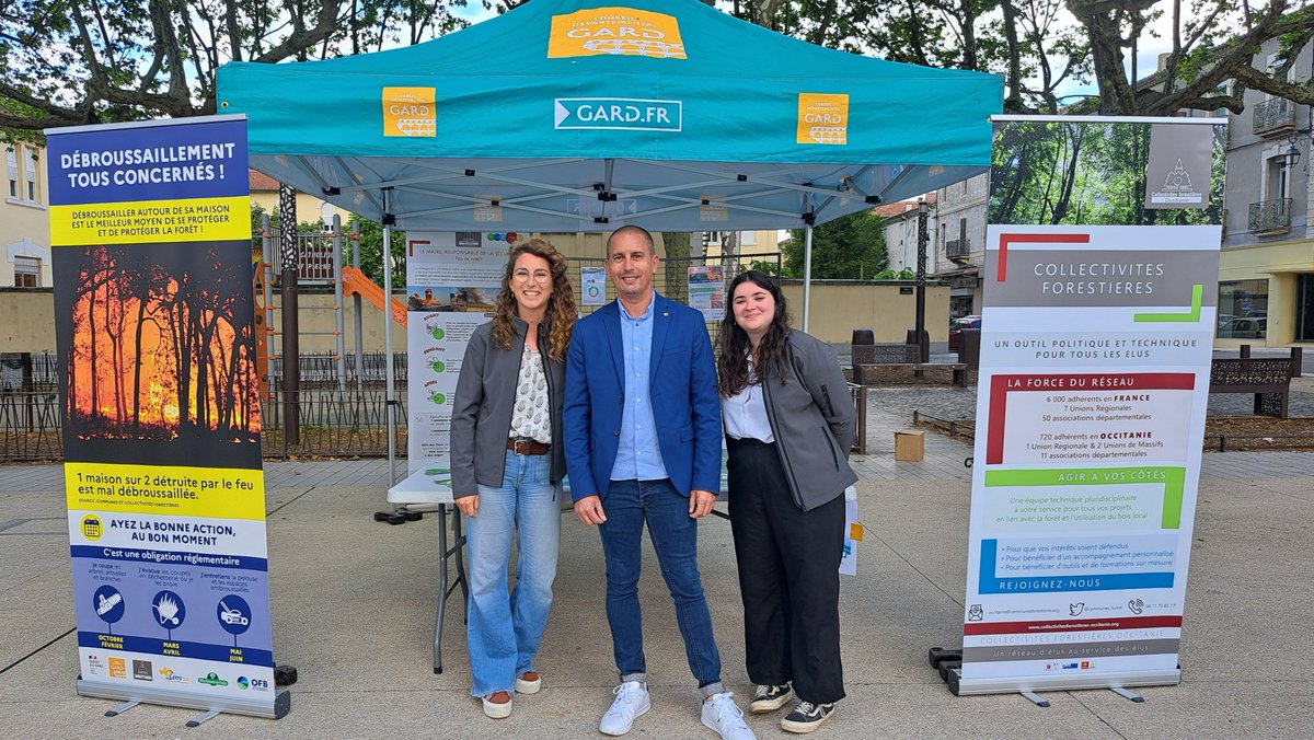 [ARTICLE]
La #forêt couvre 50% du #Gard. Avec le #réchauffementclimatique, le #risqueincendie 🔥🌳🌲 est croissant chaque année. Les départs de #feux sont d’origine humaine à 90%. C’est pourquoi le <a href="/Prefet30/">Préfet du Gard</a> a porté le Village de prévention. 
🫴urlz.fr/qSKD