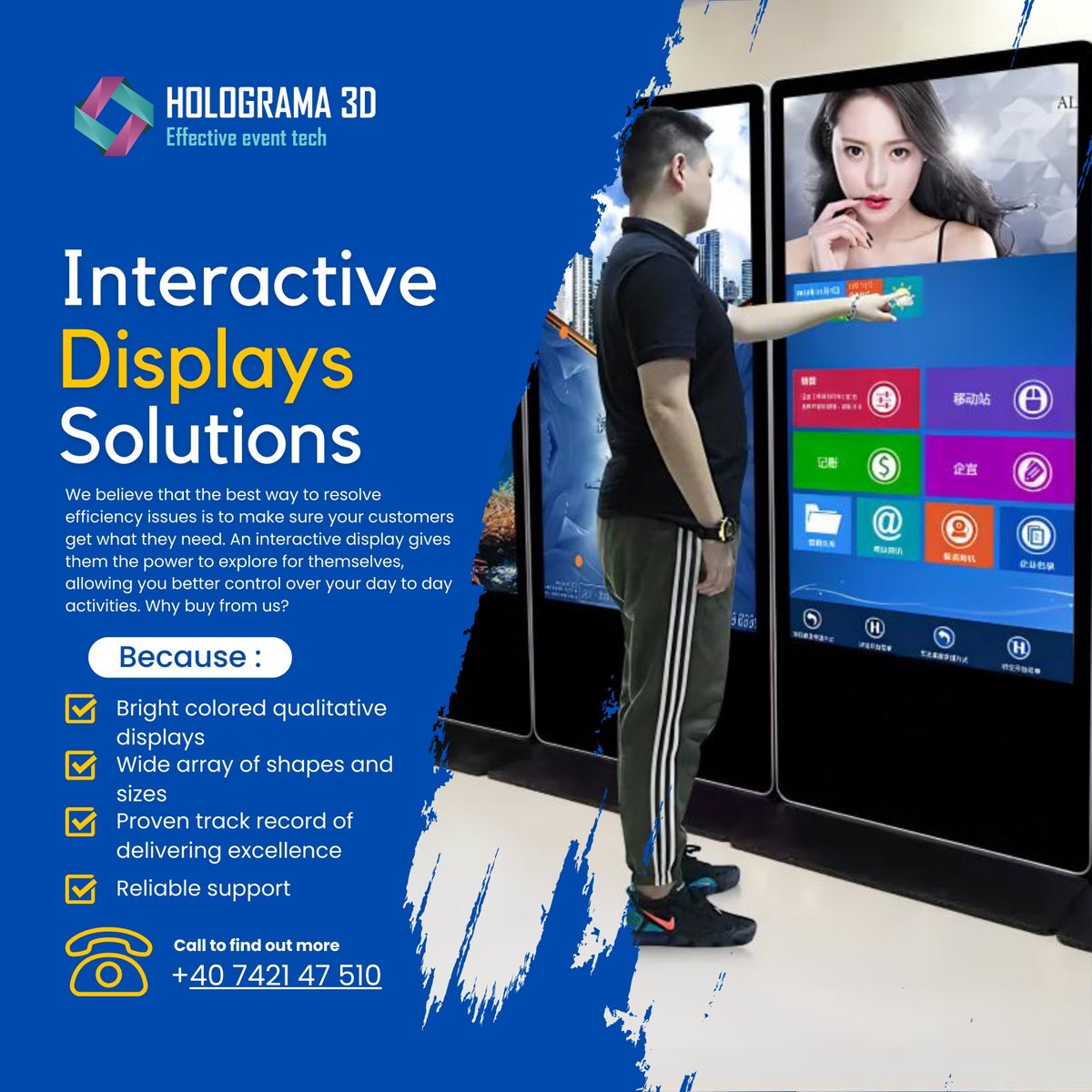 Holograma3D's tweet photo. Visit us at https://t.co/bA9UGvFHTV 
We'd be happy to collaborate :) https://t.co/8BWVKbBQlw