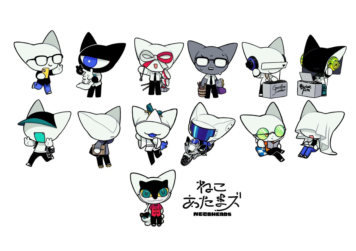 #初夏の創作クラスタフォロー祭り
 #絵柄が好みって人にフォローされたい 
 オシャレしてる人外描きがちです