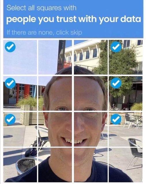 Yet of course people #Love to trust #Facebook #Meta with their #data 🤪