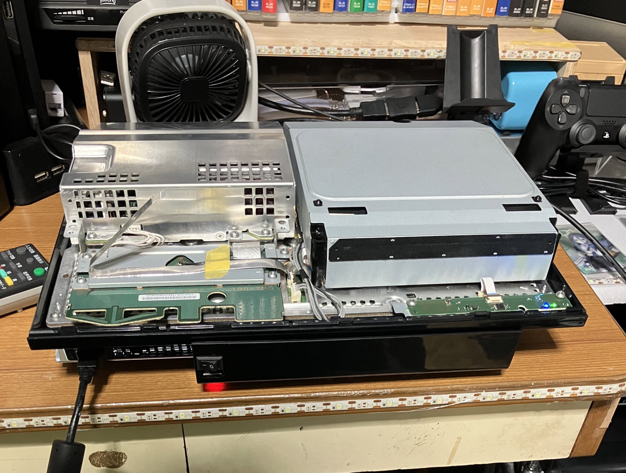 新品ファンPS2対応PS3初期型CECHA00大容量500GB