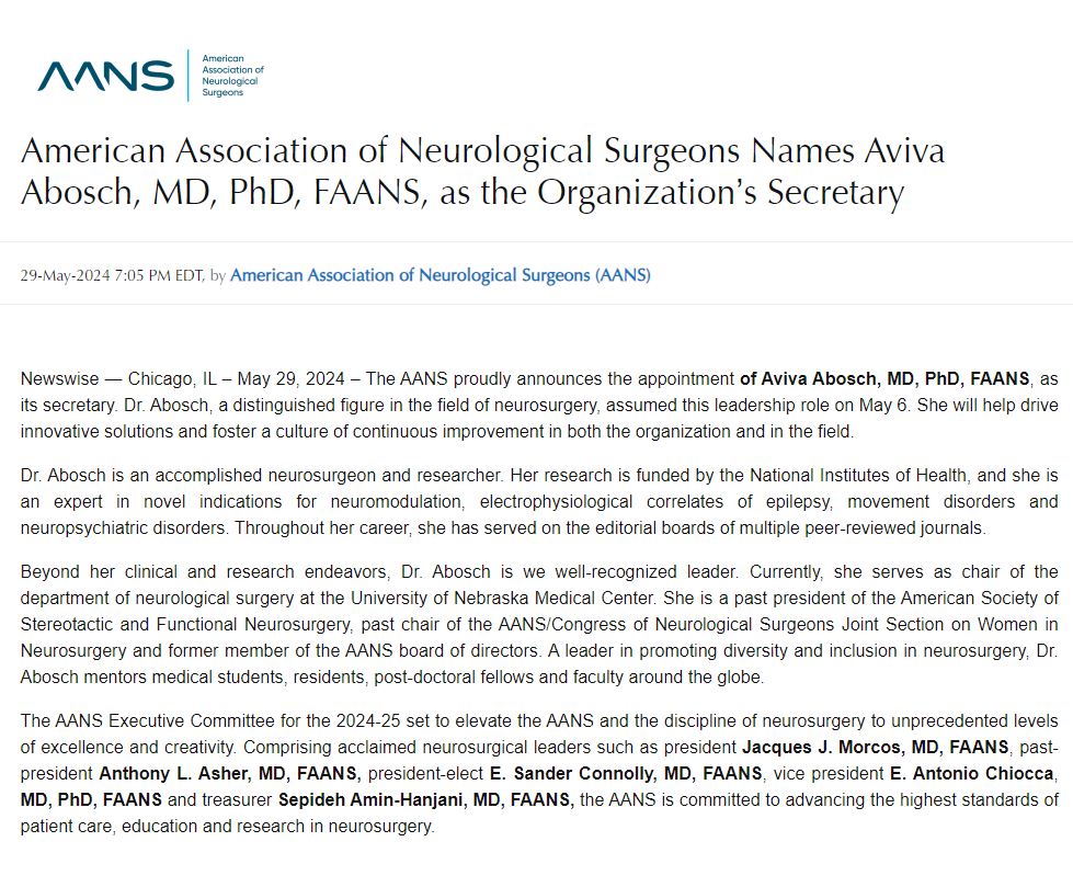 UNMC Department of Neurosurgery tweet media