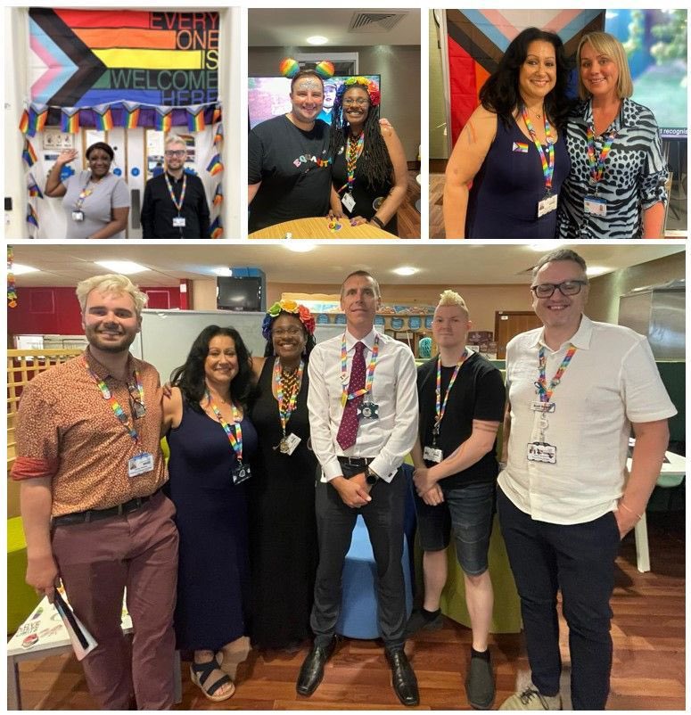 Happy Pride month! 🌈🎉 
Pride is a wonderful opportunity for us to celebrate the LGBTQIA+ community, including our incredible staff and patients. 

We have lots of exciting activities happening this month to celebrate, so keep an eye out to see what we get up to! 👀 #Pride