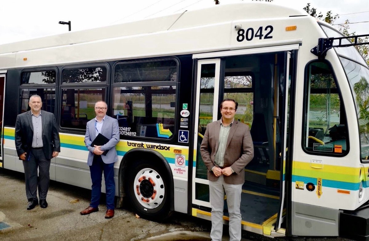 Canadians deserve strong, reliable, and accessible public transit!

➡️ That’s why our Liberal government is putting over $2.9 billion on the table to strengthen public transit right across the country.

Real investments that will make life easier for #WindsorEssex residents 🚍