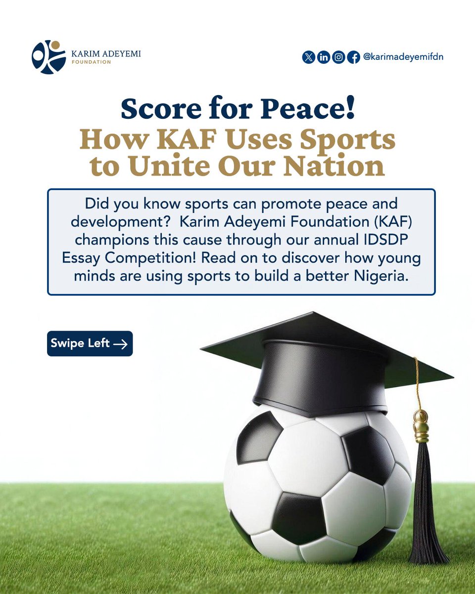 karimadeyemifdn's tweet image. Building leaders on &amp;amp; off the field!

KAF combines sports &amp;amp; education to empower future leaders. And here&apos;s how we do it. 

What&apos;s your take on sports in education?  Let us know!

#IDSDP2024 #KAF #SportsEd #KAFAwards #Leadership #SocialImpact