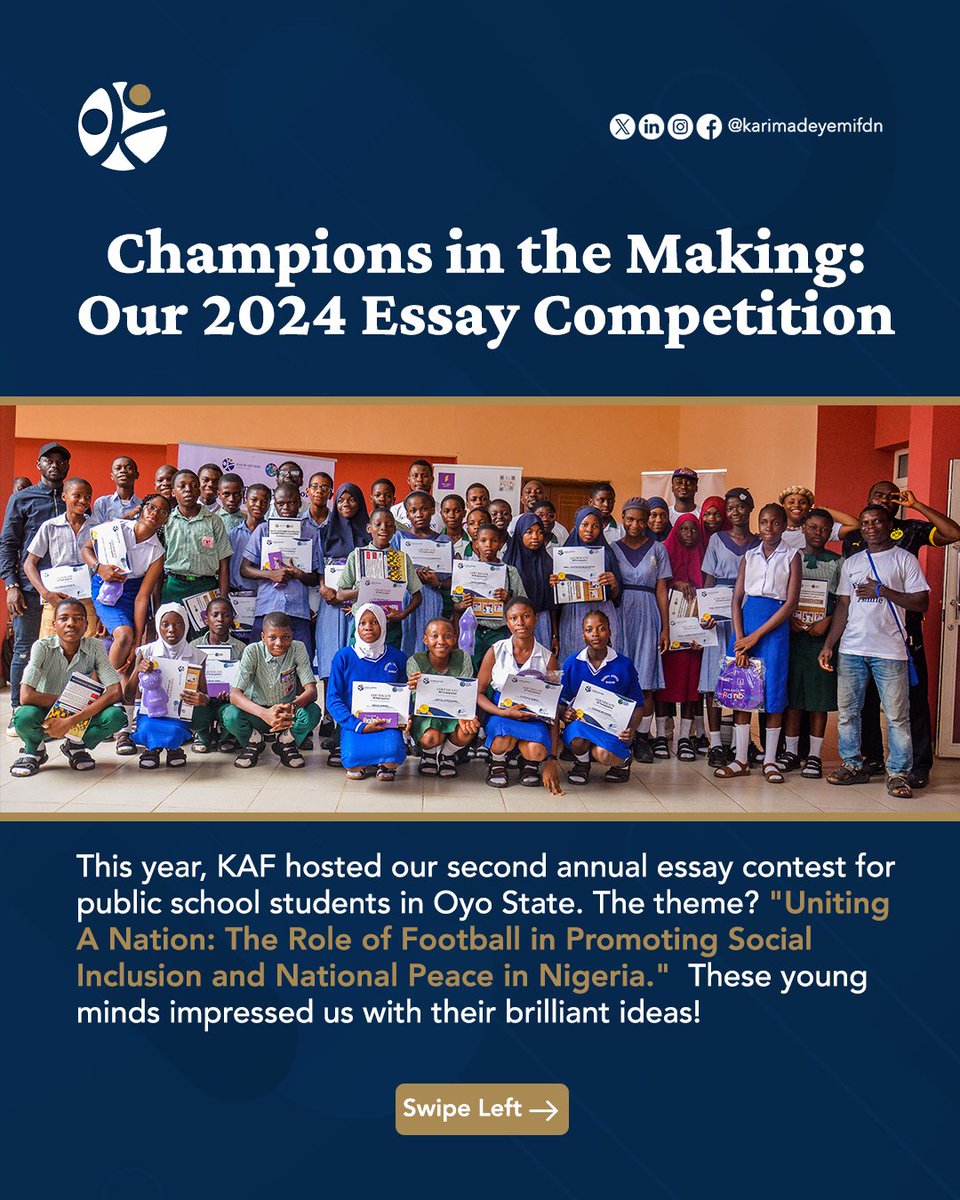 karimadeyemifdn's tweet image. Building leaders on &amp;amp; off the field!

KAF combines sports &amp;amp; education to empower future leaders. And here&apos;s how we do it. 

What&apos;s your take on sports in education?  Let us know!

#IDSDP2024 #KAF #SportsEd #KAFAwards #Leadership #SocialImpact