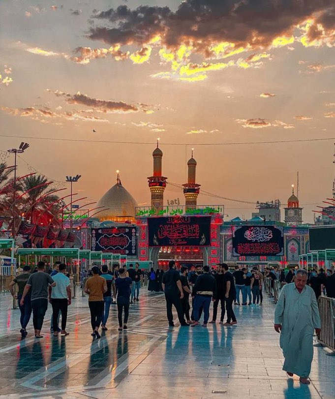 Nothing is more breathfull then imagining karbala 😩❤️
