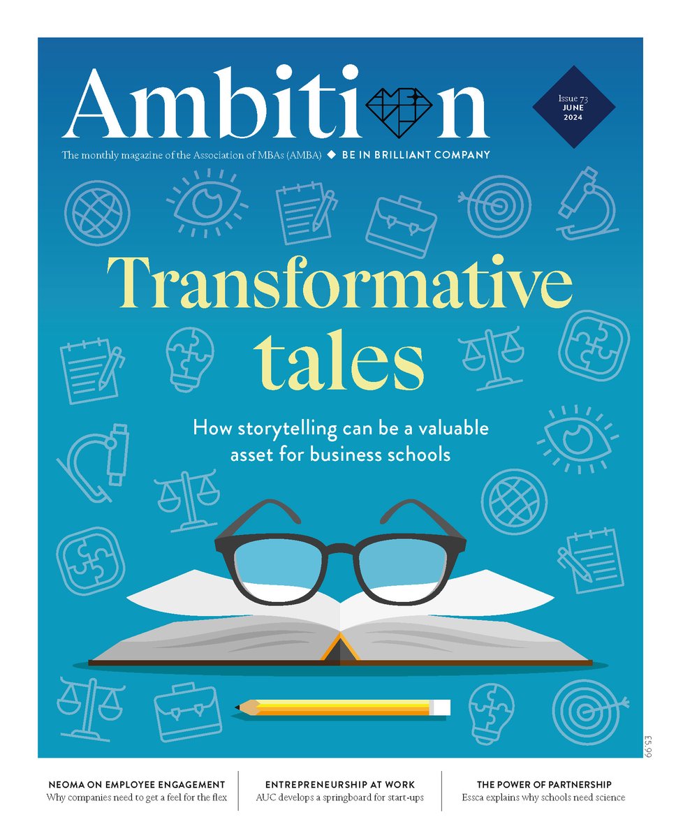 Assoc_of_MBAs's tweet image. The June issue of Ambition is out now, featuring articles on the use of story-telling in management education, how flexible working arrangements can benefit corporate performance – and lots more from business schools around the world tinyurl.com/3bbnmuk8

#MBAprogrammes