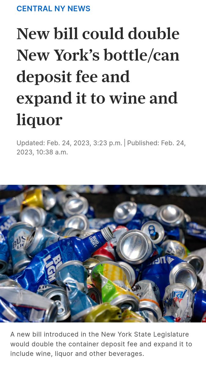 MisterG_SHA256's tweet image. Heading to the capitol with @SureWeCanNYC to rally for the #NYS Bigger and Better Bottle Bill. ♻️

Contact your local NYS assembly person and tell them to please support A6353-b #bottlebill #recycle  #newyork