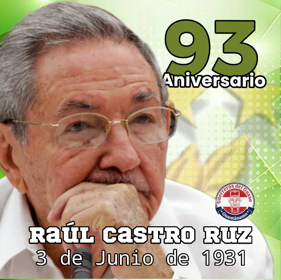 93 años y sigue #ConElPieEnElEstribo muchísimas felicidades en este día de cumpleaños desde #Camagüey #Guaimaro #Cuba.
#RaulEsRaul