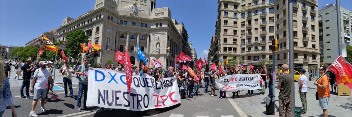 Solidarizándonos con la gente en huelga de <a href="/DXCspain/">DXC España</a> que piden lo que es justo y nos muestran el camino a seguir al resto <a href="/IndraCompany/">Indra</a> / <a href="/minsaitbyindra/">Minsait</a>