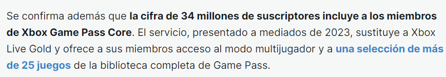 Pues quitando los de pc y el Game pass core, calculo que hay unas 4 xbox series vendidas