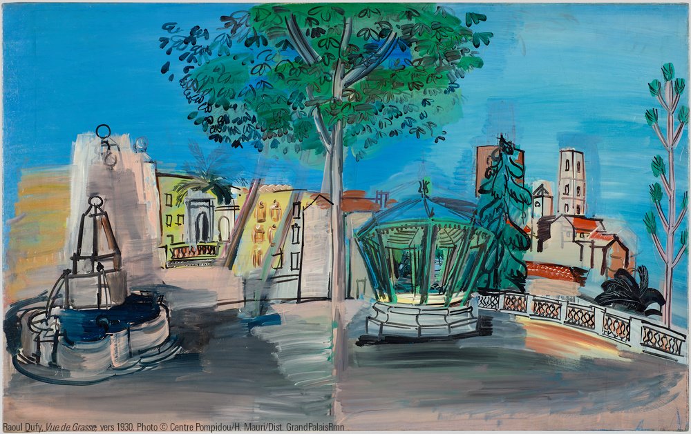 Célébrer la vie avec Raoul Dufy 🎨🎉
Peintre, dessinateur, graveur, lithographe, illustrateur, décorateur, céramiste, Raoul Dufy développe à partir des années 1920 un style personnel qui se caractérise par de larges aplats colorés sur lesquels vient se calquer le dessin 👉