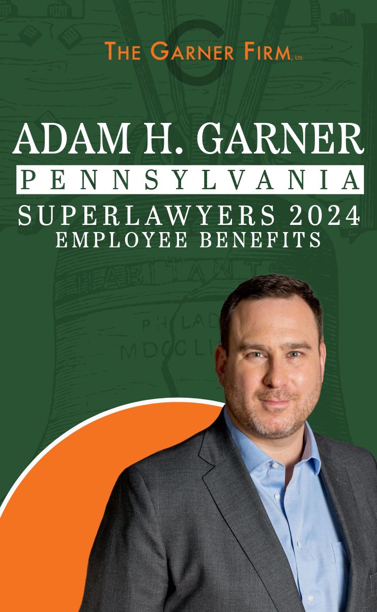 GarnerFirm's tweet photo. Adam H. Garner has been selected as a 2024 Pennsylvania SuperLawyer in Employee Benefits.  This is the seventh year in a row that Adam has been listed for inclusion as a Pennsylvania SuperLawyer or Rising Star.  #ERISA #LTDlawyer #ERISAlawyer #EmployeeBenefits https://t.co/77qv2Gnx8L