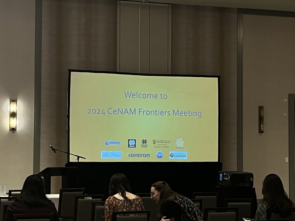 2025 CeNAM Frontiers tweet media