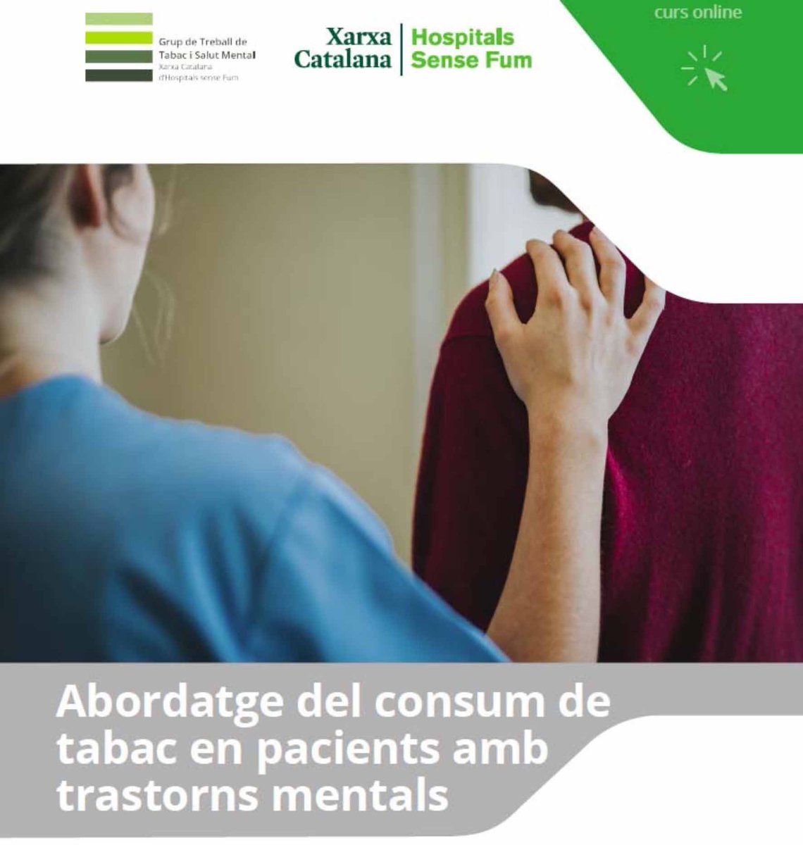 🚨Últimes places. Últim dia!  

🟢Curs on-line d'abordatge del consum de tabac en pacients amb trastorns mentals.  

Gratuït, acreditat i obert a tothom (No cal codi promocional).  

Programa xchsf.cat/dl.php?id=1020 

Inscripcions e-oncologia.org/cursos/curs-ta…