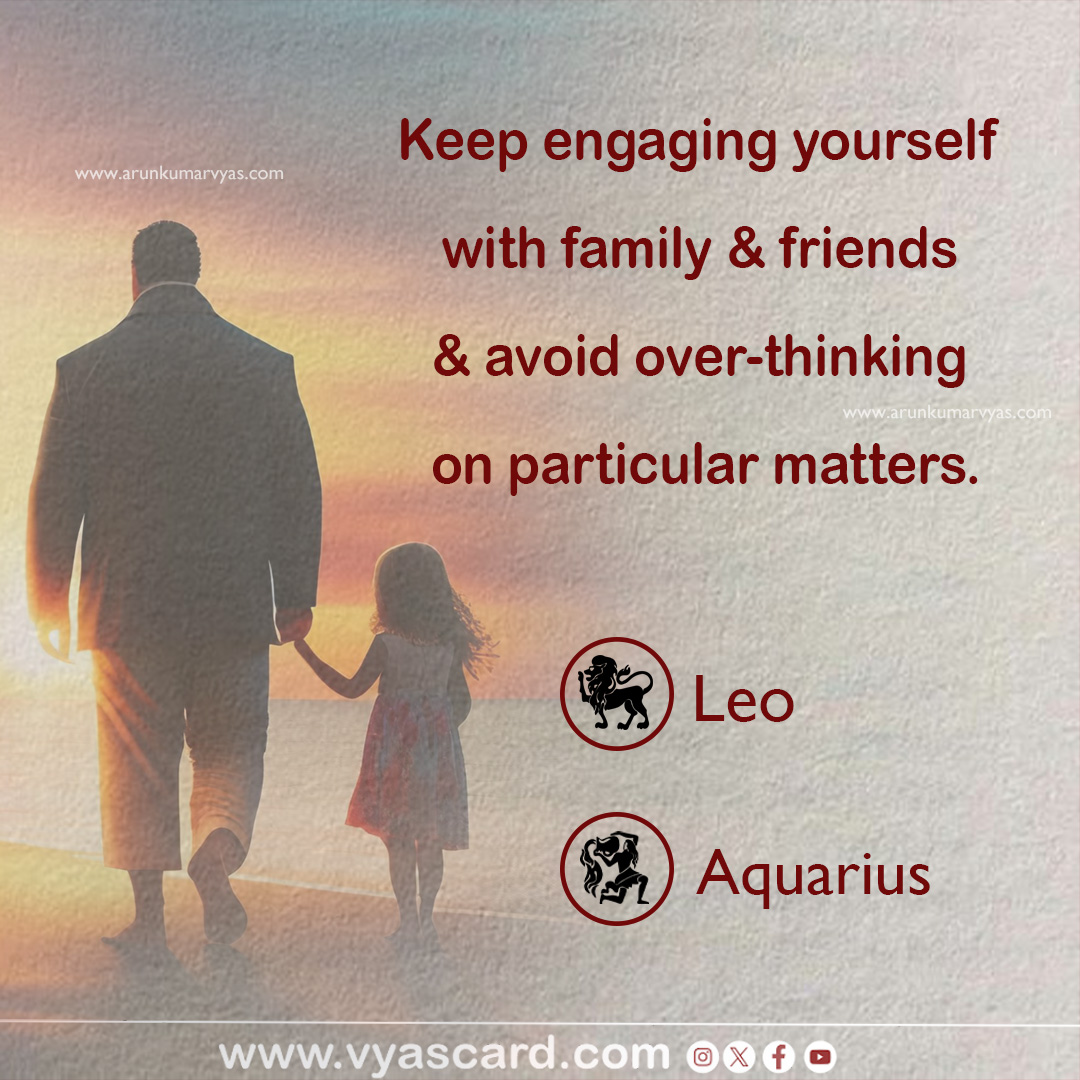 Arunastrology's tweet photo. Avoid Overthinking...
.
.
.
#arunkumarvyas #vyascard #astrology #leo #aquarius #zodiacsigns #astrologypost #keepengaging #overthinking #familytime #friendsforever #astrologysigns #astrologyfacts #astrologyreadings #astrologyquotes #astrologychart #astrologyzone https://t.co/LNs9tjDQbC
