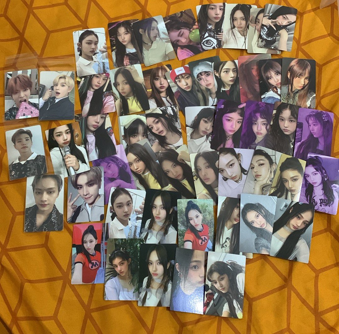 ihaechyoo's tweet photo. wts lfb ph #haennisells

kpop assorted photocards bulk onhand

50 pcs for ₱3k 

- can look for kahati
- will send to one address only 
- payo / 1 week rsrv (nego) 
- flash exp 

nct svt newjeans minji hanni dani haerin hyein yuta jungwoo hoshi jun xiaojun wayv get up selca pcs https://t.co/tyVnstioRe