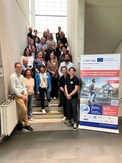 All the partners <a href="/RehomeInterreg/">RE:HOME | Interreg NWE</a>  project are gathered at <a href="/ThomasMoreBE/">Thomas More-hogeschool</a> in Geel, for the kick-off meeting! 
During 2 days the partners will exchange and discover the technical and clinical partners'presentations, and the communication strategy