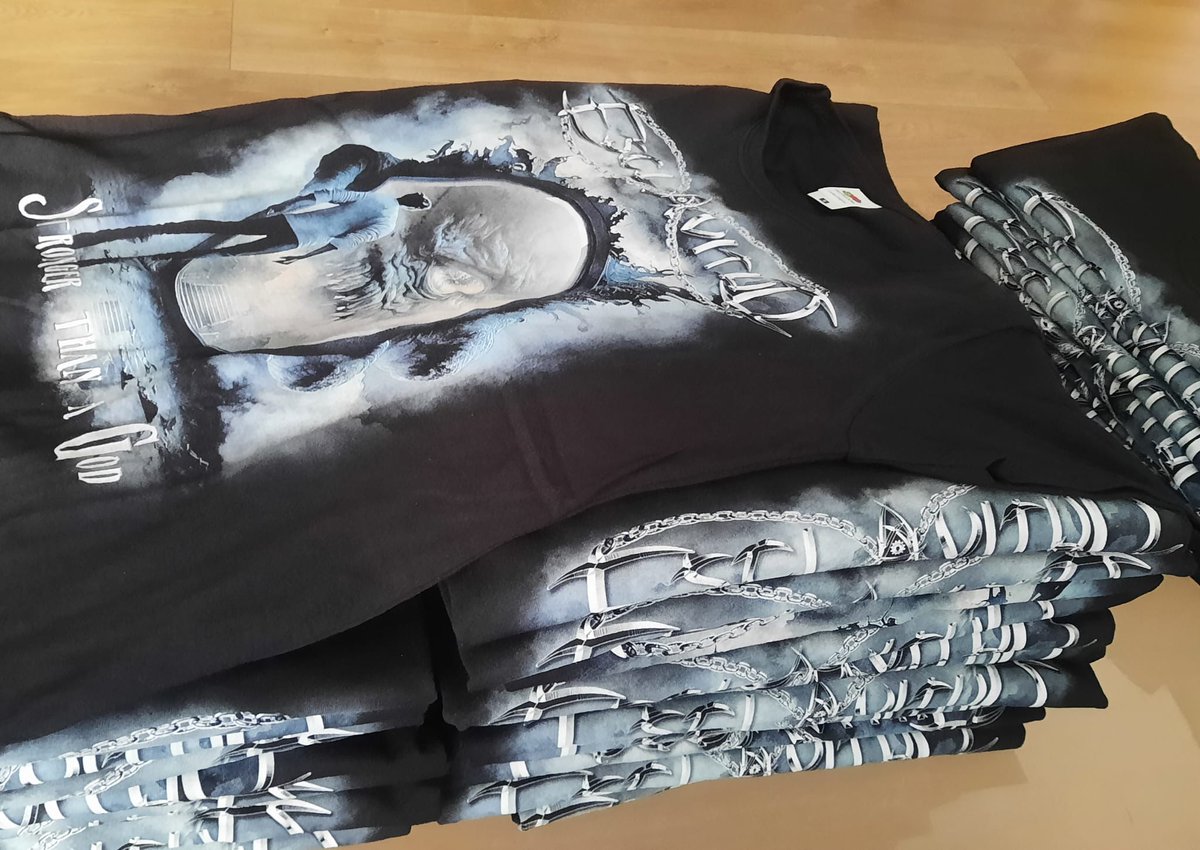 ESCLAVITUDMETAL's tweet photo. [ESP] Debido a la petición de camisetas, vamos a hacer una nuena tirada. Escríbenos a pedidos@esclavitudmetal.es.

[ESP] Because of the T-shirts request, we’re going to make a new batch. Write us privately to pedidos@esclavitudmetal.es 

https://t.co/MhCvEJbKMb https://t.co/6cydG01e0i