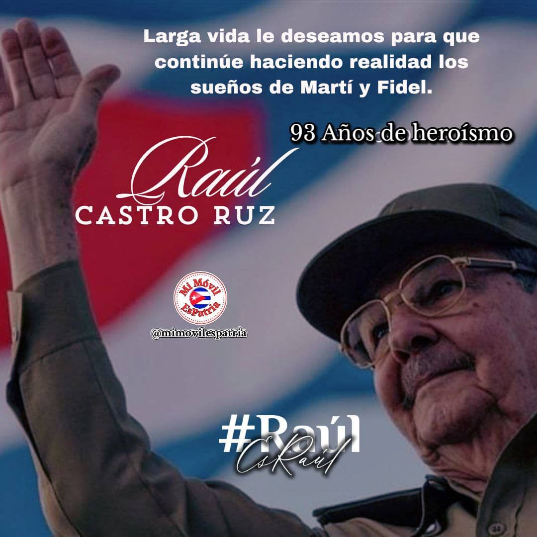 PedroCSilva83's tweet photo. Muchas felicidades mi General
#CardenasenVictoria
#ProsaPresente
#RaulRaul
#AbajoElBloqueo https://t.co/iHV3FLvnx9