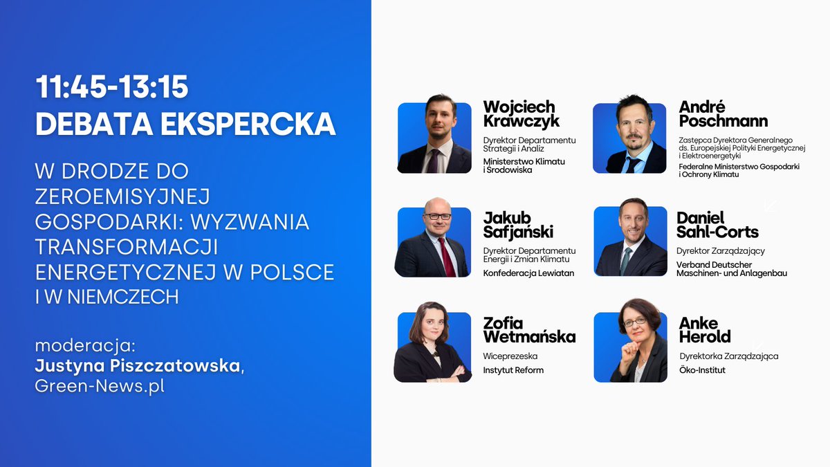 ireform_eu's tweet photo. 📣 Już jest! Sprawdź pełną agendę #WarsawClimateTalks 👇🏼11 czerwca będziemy dyskutować o 🇵🇱 i 🇩🇪drogach do neutralności klimatycznej. Zarejestruj się, aby otrzymać link do transmisji➡️https://t.co/mQkUyDiOeW https://t.co/dcexcmtU7c