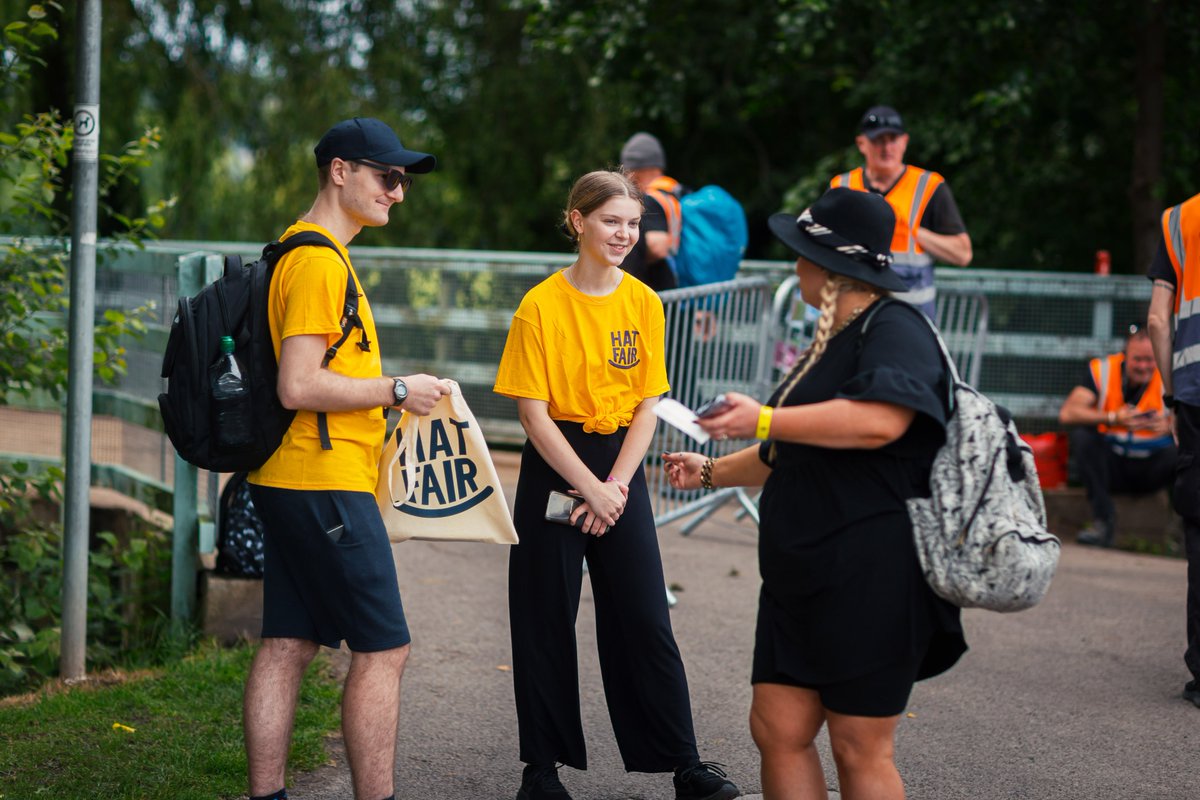It's Volunteers' Week so it's time to say a MASSIVE thank you to everyone who has volunteered for us!
If you'd like to join us this year, please visit our website, we'd love to have you - 
hatfair.co.uk/info/volunteer
#HelloWinchester #FestivalSeason #HatFair2024