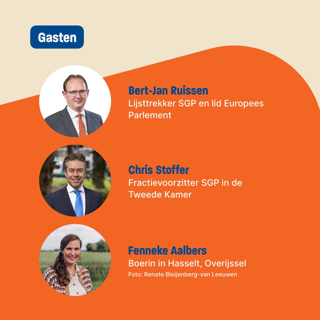 SGPnieuws's tweet photo. Morgenavond om 19.30 uur LIVE op ons YouTube-kanaal: #StudioSGP over de verkiezingen. Samen met onze gasten @hjaruissen en @chris_stoffer gaan we in gesprek met Monica Nieuwenhuijse, Fenneke Aalbers en Geert de Korte.
Benieuwd? Kijk dan mee!
🔗 https://t.co/kNHVrnCzBc https://t.co/GqFF35ZfjZ