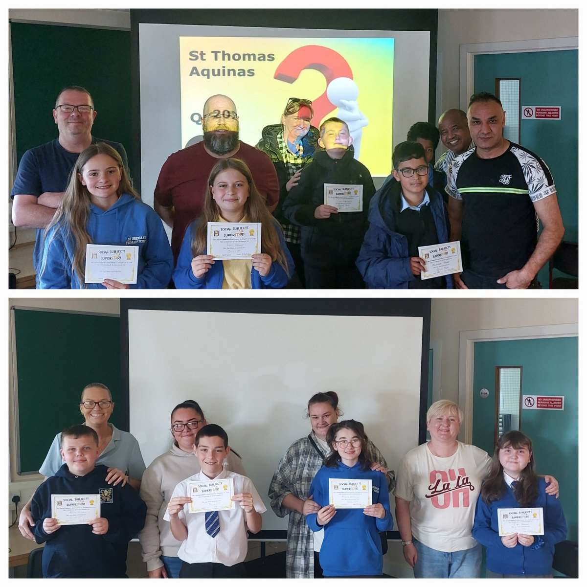 Congratulations to our pupils and families who took part in the quiz today - some impressive knowledge on display! 😁