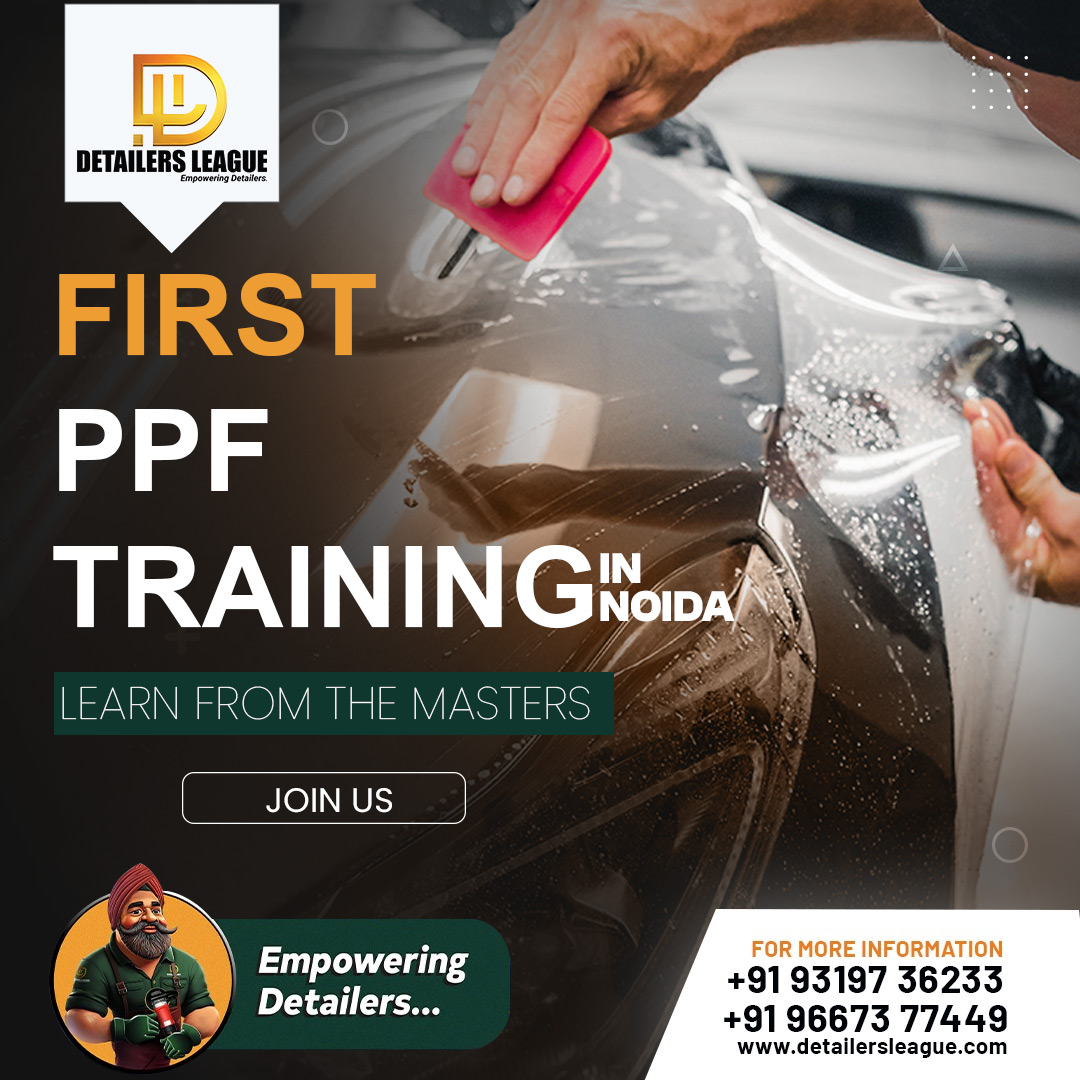 detailersleague's tweet image. 🚗✨ Exciting News! We’re starting a new batch for hands-on training in Noida! Learn the latest in coating application, proper washing techniques, and new skills with our advanced machines. Plus, join us for the first-ever PPF training in the area. #WrappingTraining
#CarWrapping
