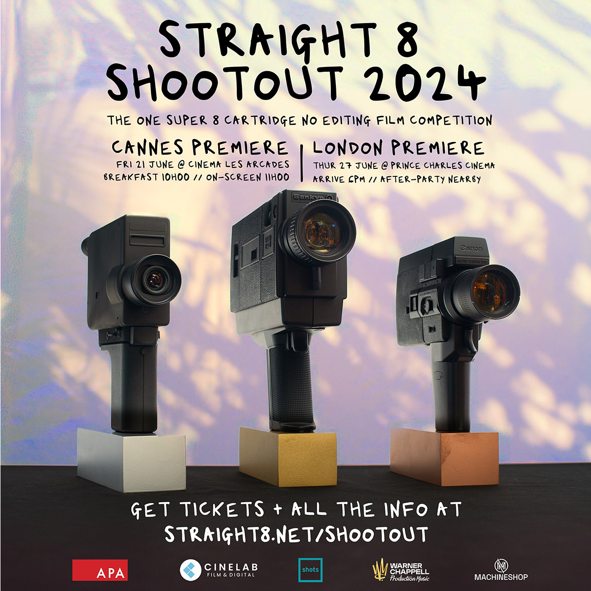 🏁 STRAIGHT 8 SHOOTOUT 2024 HAS BEGUN! 🏁 the race is on for creative companies to make a film within one super 8 cartridge + no editing / post-production.
<a href="/MrPositiveTokyo/">Mr+Positive Tokyo</a> is 1 of them.  check them out &amp; get tix to premieres in cannes and london! more at straight8.net/shootout
