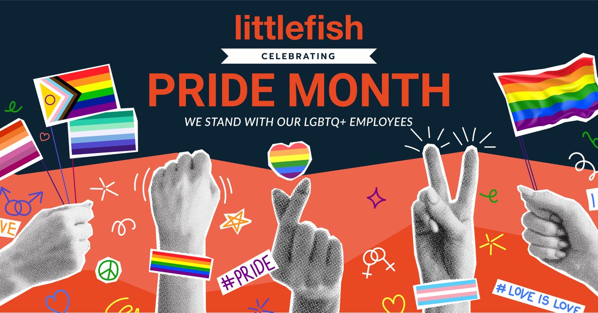 Littlefish celebrates Pride Month! In June, we promote love, acceptance, and self-affirmation for the LGBTQIA+ community. Diversity drives innovation in IT, and every unique perspective strengthens our team. 

Follow us for updates on our Pride activities. #PeopleMatter