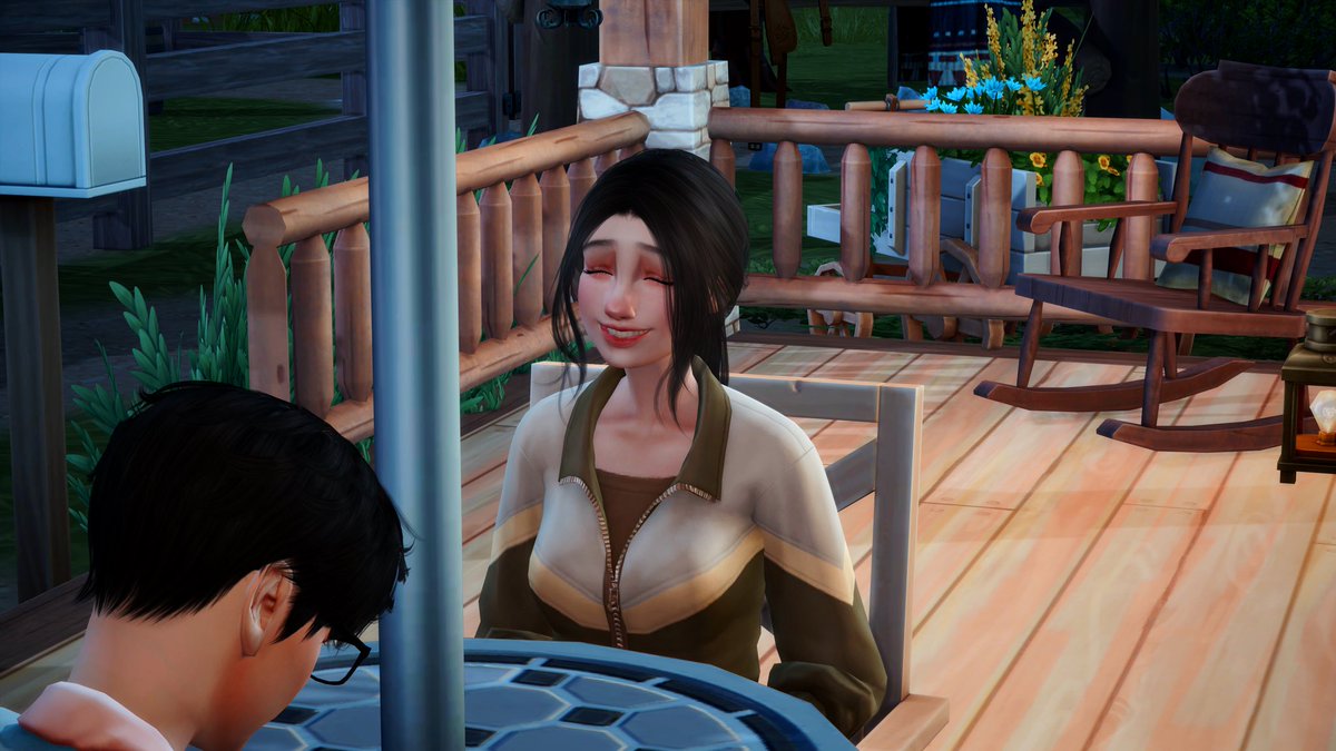 このシムズ垢はいつ見ても平和だからとても落ち着く……