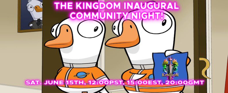 The best way to join our amazing community is to come out to the GGD! Come meet amazing members of the kingdom! We have prizes as well for active members in the community! If you’re interested join the discord and look for the event in the community tab discord.gg/thekingdomcomm…