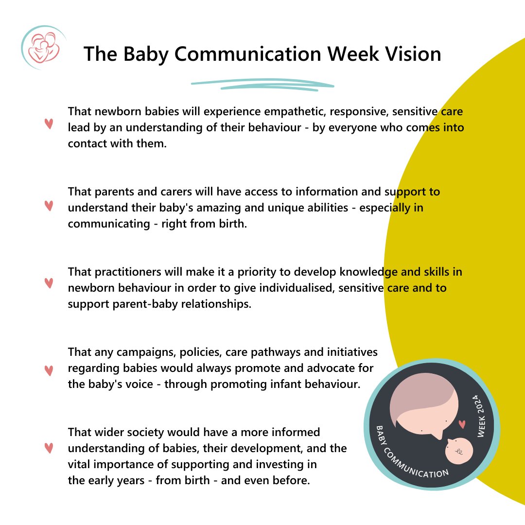 Brazelton Centre UK (@brazeltonuk) on Twitter photo The exciting, ambitious, inspirational & multi-layered VISION of #BabyCommunicationWeek!
<a href="/BrazeltonUK/">Brazelton Centre UK</a> officially host BCW, setting the dates and theme, but we want this Week to be shared and owned by everyone who can get behind this vision.🤩 Tell us how you'll be celebrating! The exciting, ambitious, inspirational & multi-layered VISION of #BabyCommunicationWeek!
<a href="/BrazeltonUK/">Brazelton Centre UK</a> officially host BCW, setting the dates and theme, but we want this Week to be shared and owned by everyone who can get behind this vision.🤩 Tell us how you'll be celebrating!