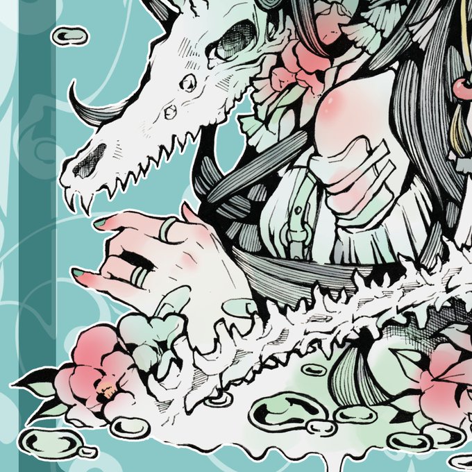 「1girl skull」 illustration images(Latest)