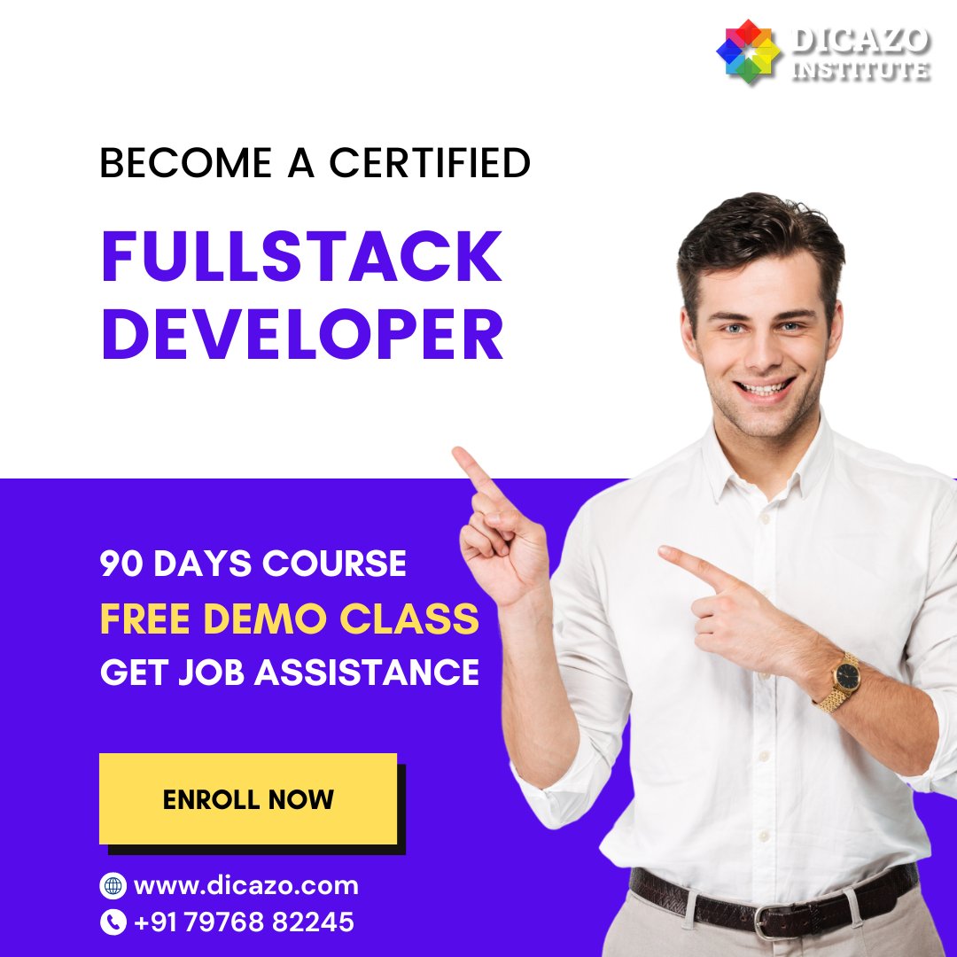 dicazoinfo's tweet photo. Become a Full-Stack Web Developer

Build stunning websites &amp; powerful apps you can be proud of

Website - https://t.co/OW1l1tk0YW
Mob - 079768 82245
Address - Raja Park, Jaipur, Rajasthan, India

#dicazo #fullstackdeveloper #codingbootcamp #webdevelopment #learntocode #instacode https://t.co/K07cKQnHY2