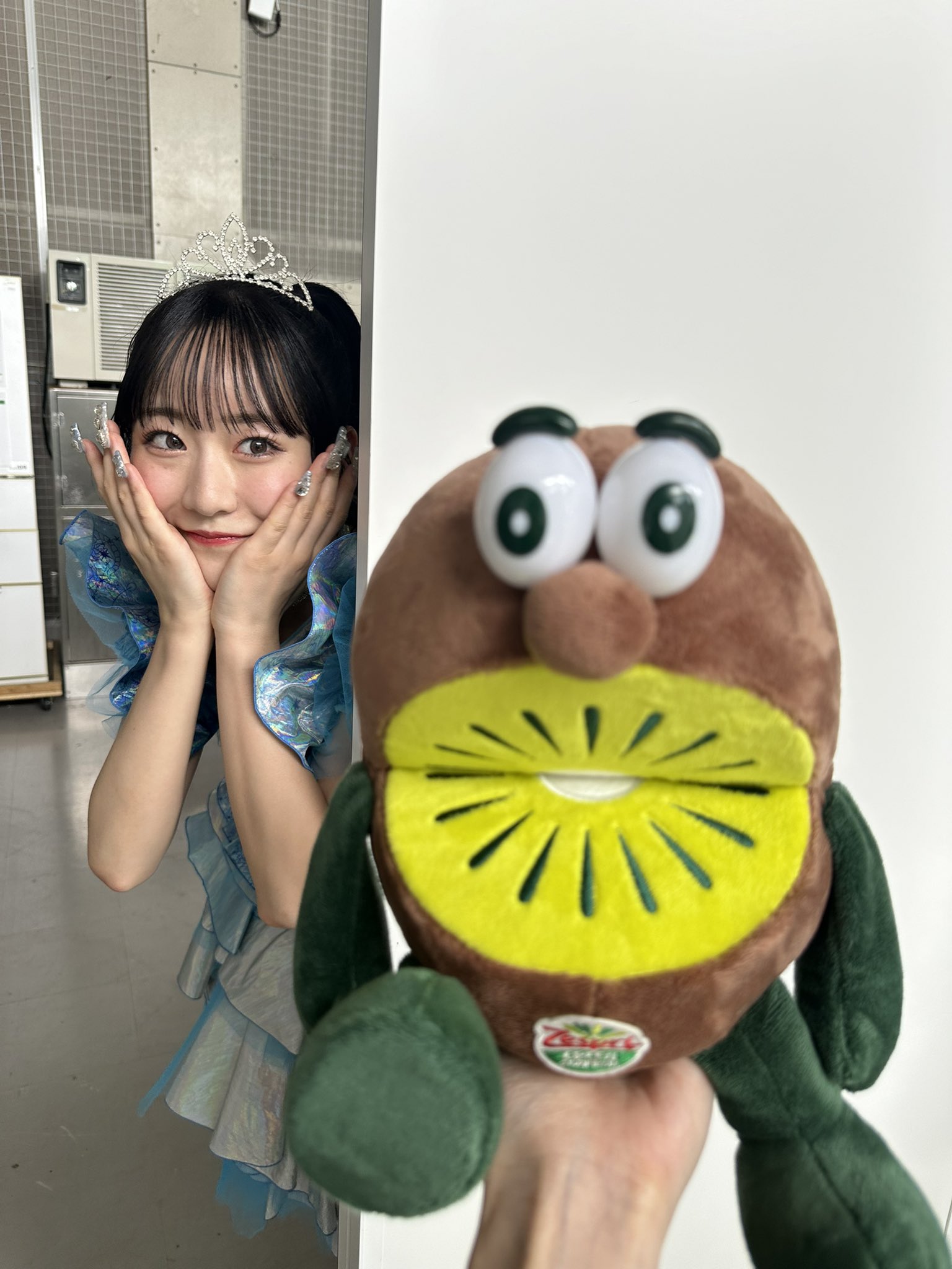 真中 まな ちびぬい ぬいぐるみ FRUITS ZIPPER ふるっぱー FRUITS