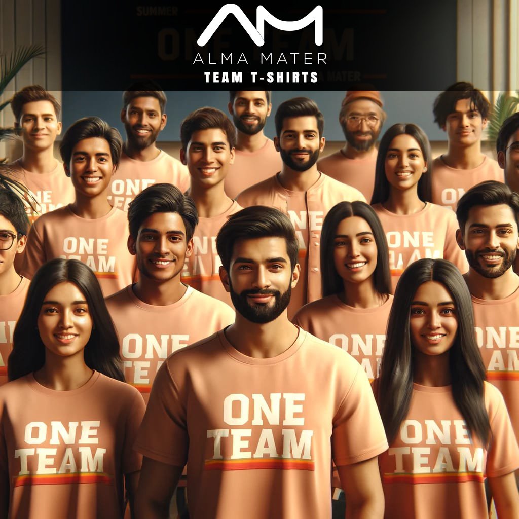 almamaterstore's tweet image. "Unite in style with Alma Mater’s premium team tees – where quality meets squad goals! #SquadStyle #TeamGoals #MillennialMustHave"