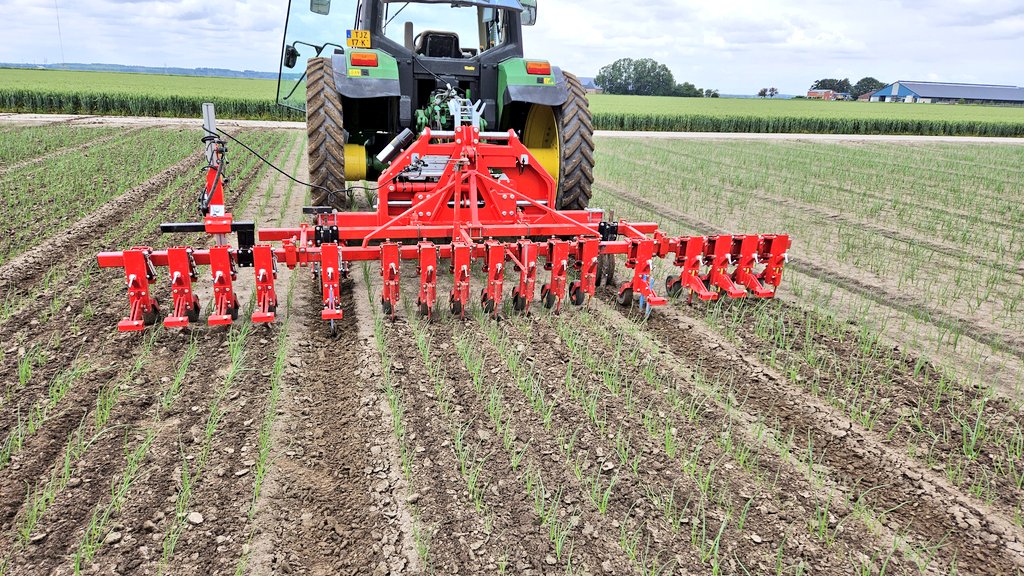 Mooi uitje vandaag! Lucht in de bodem👌🏼🧅