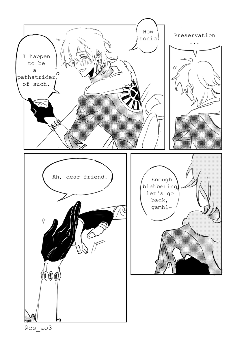 cs_ao3's tweet photo. Indulgence (1/4)
#ratiorine https://t.co/6DfCn2awoR