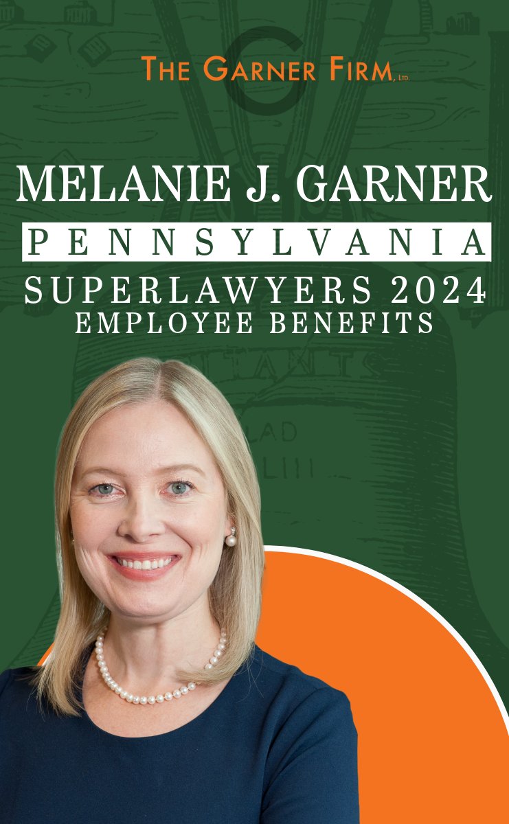 GarnerFirm's tweet photo. Melanie J. Garner has been selected as a 2024 Pennsylvania SuperLawyer in Employee Benefits.  This is the seventh year in a row that Melanie has been listed for inclusion as a Pennsylvania SuperLawyer or Rising Star.  #ERISA #LTDlawyer #ERISAlawyer #EmployeeBenefits https://t.co/v1EfcNe3OU