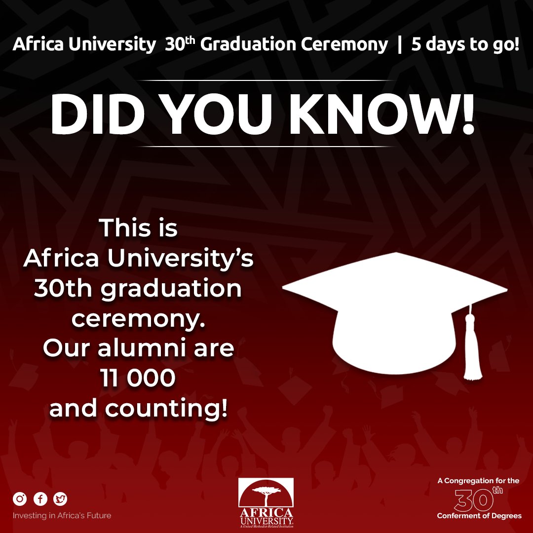 Can you feel it!
Wow, a whole three decades dedicated to excellence.
#leadersaremadehere #investinginafricasfuture