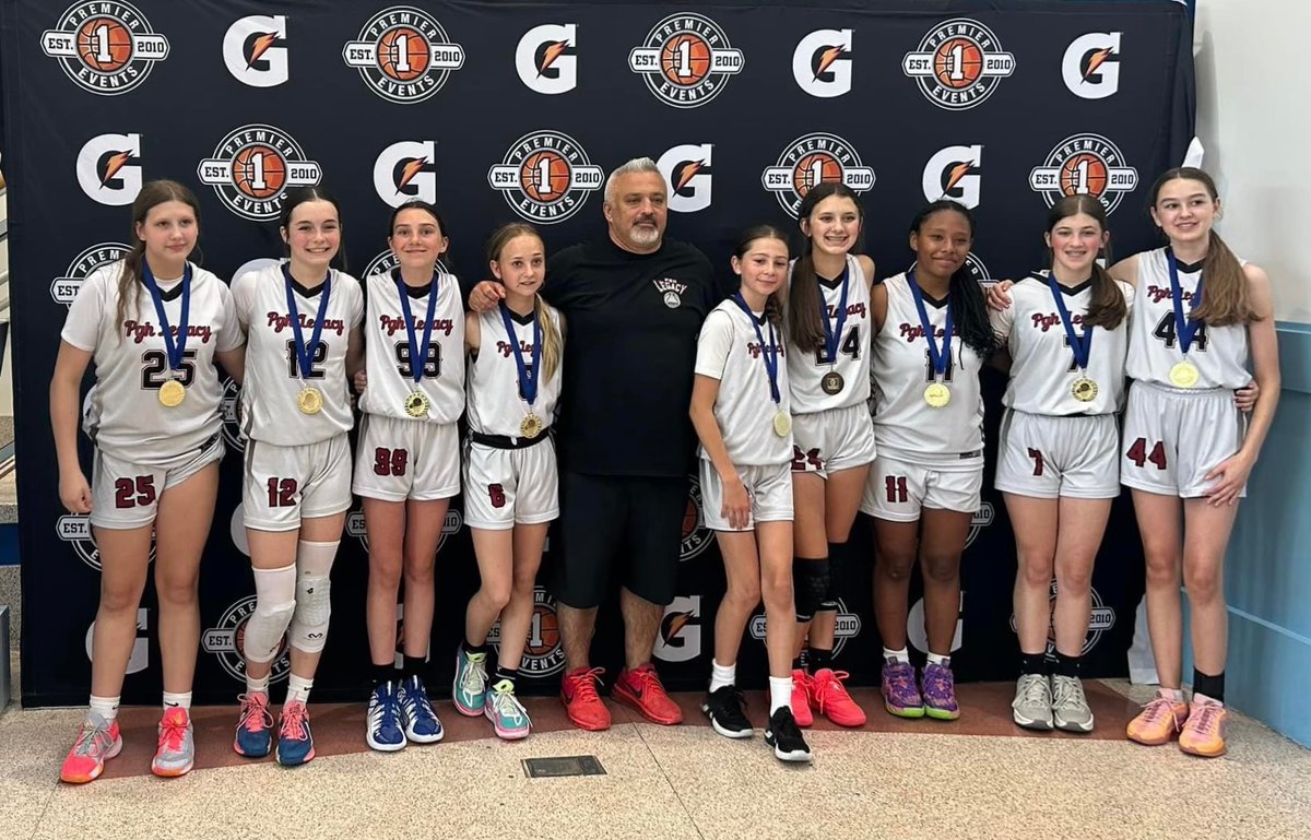 Congratulations to the PGH Legacy seventh grade girls for winning the Battle of the Beaches tournament!!!