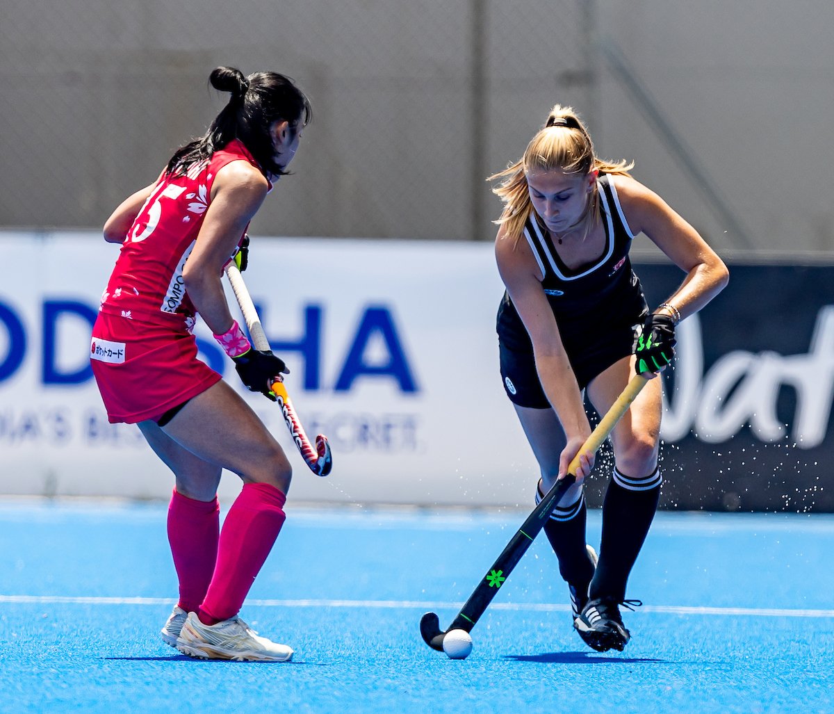FieldHockeyCan's tweet photo. Canada plays tight with Japan in opening round action at the Nations Cup in Spain. Japan converts on three PCs and defeats Canada 3-0. The Wolf Pack are right back at it tomorrow, taking on Chile in a @PanAmHockey matchup! Let's go 🇨🇦 https://t.co/uPdVNWh29l